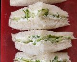 A picture of step 5 of Fireless Cucumber Sandwiches.