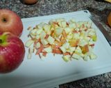 Foto del paso 1 de la receta: Budin saludable de avena y frutas sin harina y sin azúcar