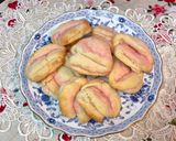 A picture of step 7 of Pink Cream Cheese Cookies.