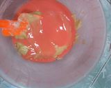 Foto langkah ke 7 dari resep Brownis Cokelat Pink.