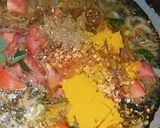 A picture of step 4 of Allu baingan fry.
