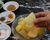 A picture of step 1 of Aloo Ki Daal.