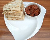 A picture of step 11 of Garlic Soft Layered Chapati.