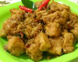 Foto langkah ke 5 dari resep Tumis Tahu Putih,Telur Saos Tiram Daun Jeruk.