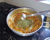 Indiai, gombás-zöldborsó curry (Matar Mushroom) recept fázis 5 fotója