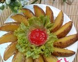 Foto langkah ke 4 dari resep Potato Wedges Panggang Teflon.