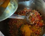 A picture of step 4 of Chana dal.