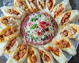 Foto langkah ke 6 dari resep Sunflower Pizza Homemade.