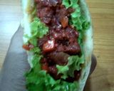 Gambar langkah 5 resipi Kebab Daging.