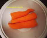 A picture of step 1 of Carrot porial.
