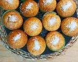 Foto del paso 8 de la receta: Magdalenas 🧁 de limón y coco rellenas de leche condensada
