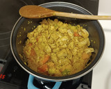 Foto del paso 4 de la receta: Quinoa con lentejas rojas, calabaza y heura