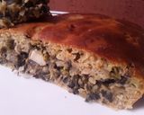 Foto del paso 11 de la receta: Empanada🥧 con relleno de arveja, huevo🍳, acelga🌿 y puerro🌰...🤔