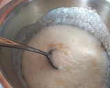 A picture of step 4 of Eggless Tutti frutti cake 🍰.