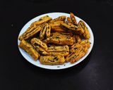 A picture of step 8 of Methi Leaves Layered Mathri.