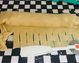 Foto del paso 3 de la receta: Rosca de Pan con Queso, Tocino, Salchichas!