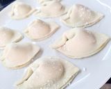 Foto del paso 5 de la receta: Wanton frito relleno de langostinos