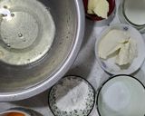 A picture of step 1 of Soft cheese cake.