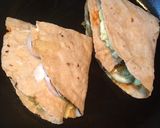 A picture of step 13 of Healthy Fish Quesadilla.