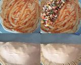 A picture of step 4 of Pizza Paratha.
