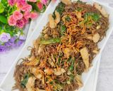 Foto langkah ke 10 dari resep Soun Hitam Goreng.