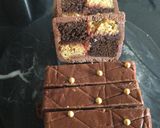 A picture of step 12 of Eggless Battenberg Cake.