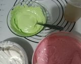 Foto langkah ke 3 dari resep Bolu Kukus Semangka Merah.