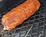 A picture of step 7 of Basic Smoked bbq fatty.