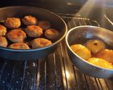 Foto del paso 6 de la receta: Mini burgers veganas de alubias con duraznos marinados (🌱)