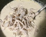 Foto langkah ke 4 dari resep Chicken Penne Alfredo Casserole.