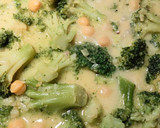Foto del paso 5 de la receta: Brócoli al curry con garbanzos y leche de avena