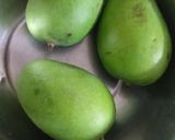 A picture of step 1 of Raw Mango Tangy balls Mukhwas.
