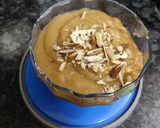 A picture of step 6 of Aata halwa (kadha Prasad).