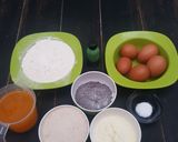 Foto langkah ke 1 dari resep Cake Pandan Meses.