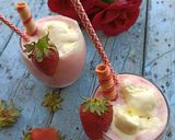 A picture of step 4 of Strawberry Milkshake.