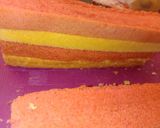 Foto langkah ke 6 dari resep Checkerboard pink cake.