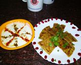 A picture of step 3 of Onion potato parantha.