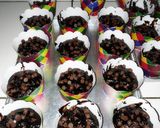 Foto langkah ke 7 dari resep Chocolate Custard Muffins.