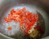 A picture of step 3 of Alu cholia.
