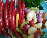 Foto langkah ke 1 dari resep Udang + Terong Bumbu Bali.