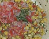 Mint corn bhel recipe step 3 photo