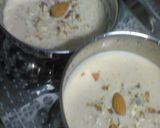 A picture of step 1 of Rice kheer.