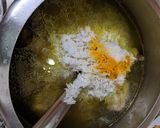 A picture of step 6 of Chicken rice.