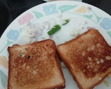 வெஜ் சீஸ் ப்ரெட் டோஸ்ட்(veg cheese bread toast recipe in tamil) ரெசிபி ஸ்டேப் 2 புகைப்படம்