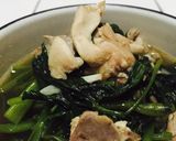 Foto langkah ke 4 dari resep Tumis kangkung ayam saos tiram.