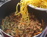 A picture of step 6 of Spicy Chicken Noodles.