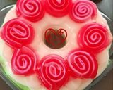 عکس مرحله 3 از دستور ژله قالبی سه رنگ