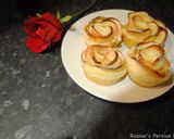 A picture of step 19 of Apple rose shaped cakes.