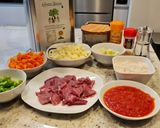 Foto del paso 1 de la receta: Arroz con verduras y ternera