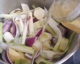 Foto del paso 2 de la receta: Vichyssoise con croutons al parmesano